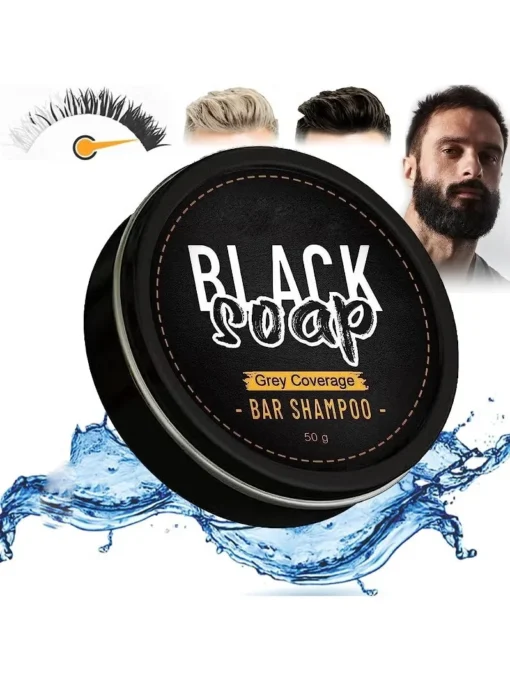 Black Shampoo Soap Bar