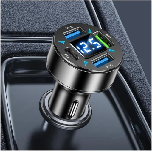 24W Car Charger Dual USB