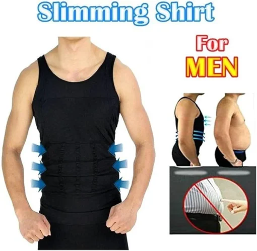 Men's Slimming Body Shapewear - Image 3