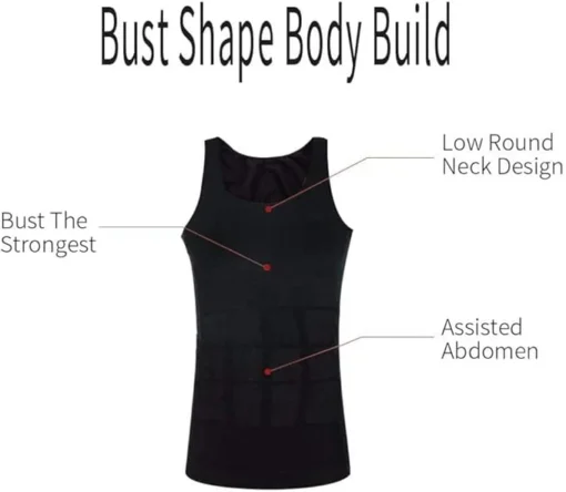 Men's Slimming Body Shapewear - Image 4