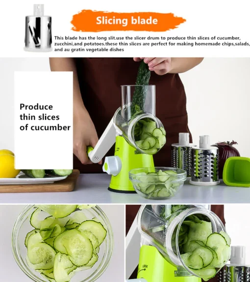 Multifunctional 3 in 1 Vegetable Cutter - Image 3