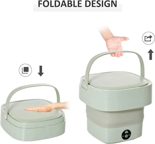 Foldable Mini Laundry Machine - Image 2