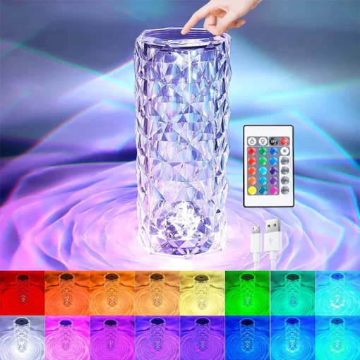 LED Crystal Table Lamp - Image 4