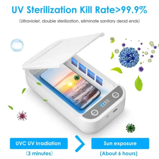 UV Cell Phone Sterilizer with Aroma Diffuser - Image 3