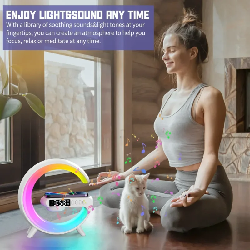RGB  Multifunctional Night Light Lamp - Image 10