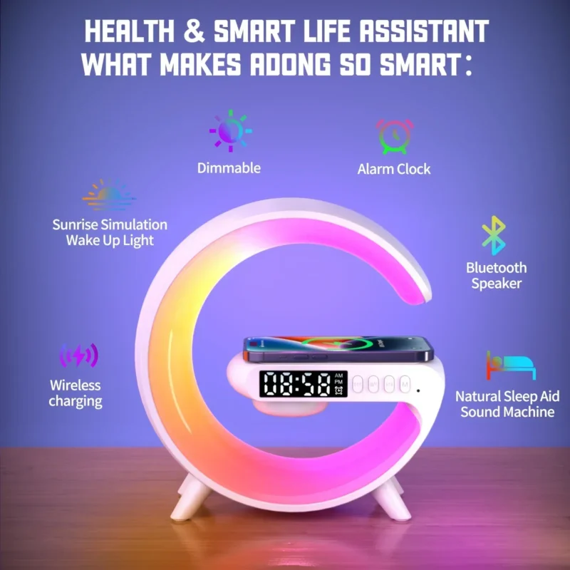 RGB  Multifunctional Night Light Lamp - Image 3