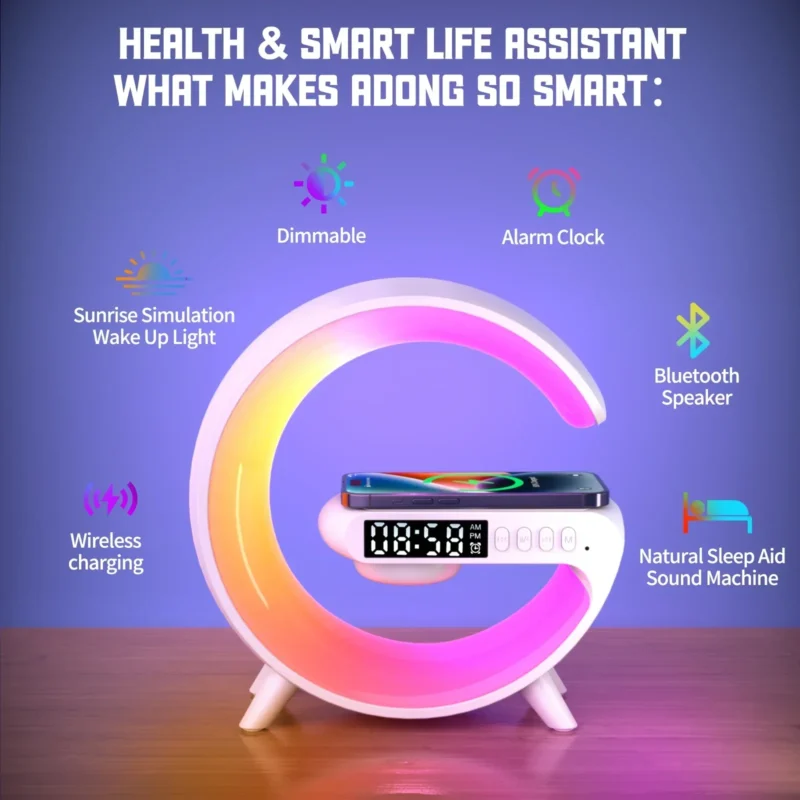 RGB  Multifunctional Night Light Lamp - Image 12